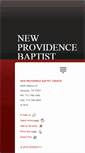 Mobile Screenshot of newprovidencebc.org